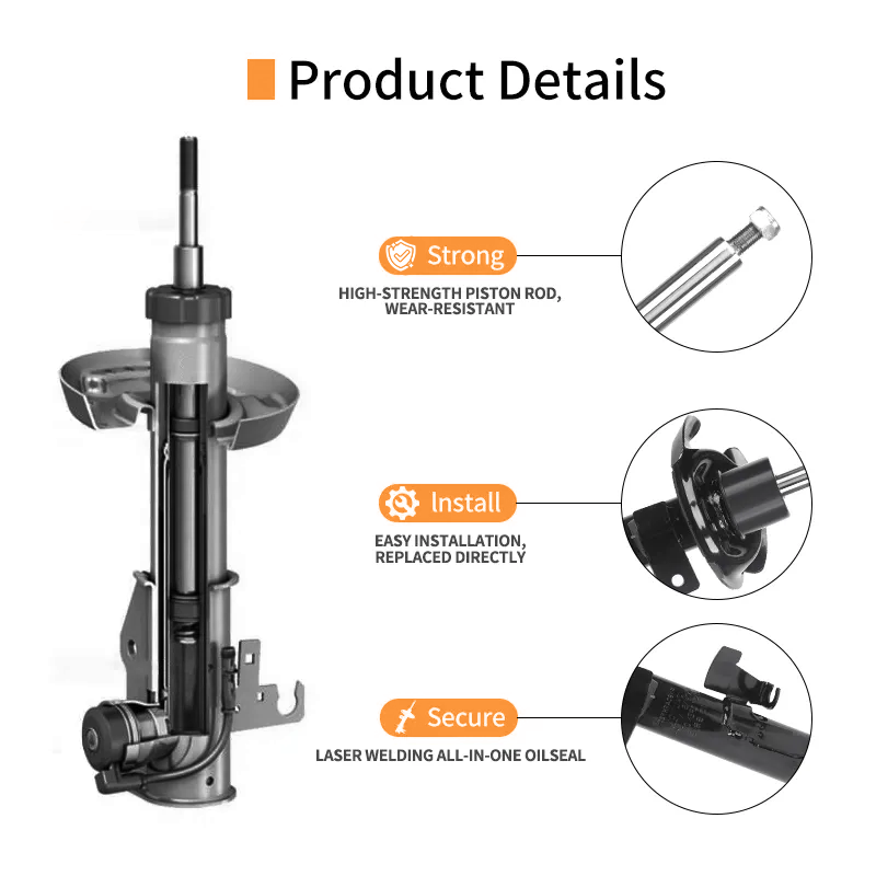 EEP Japanese Auto Parts Suspension System Front Shock Absorber for Honda CR-V RD5